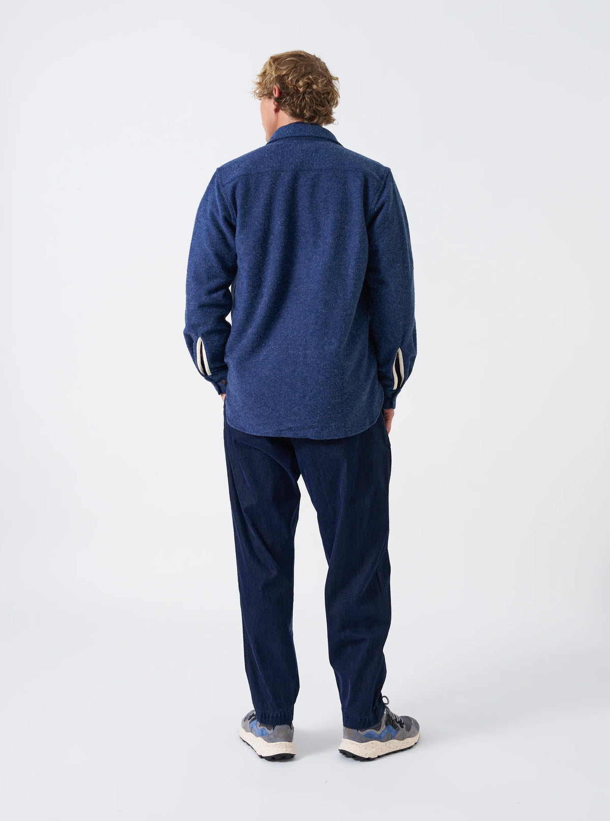 Work Shirt - Navy Dam Marl