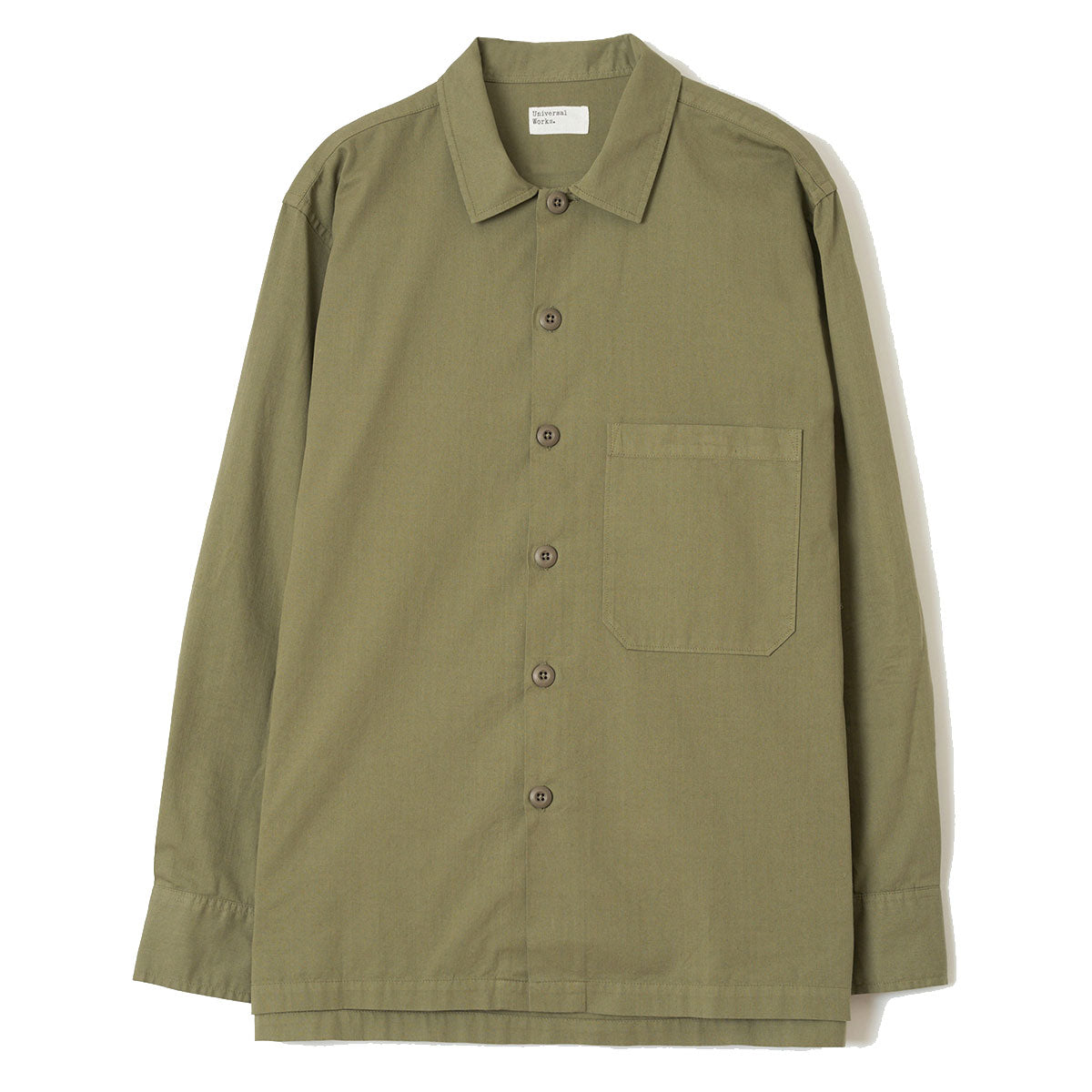 Fatigue Shirt - Olive Slub Shirting
