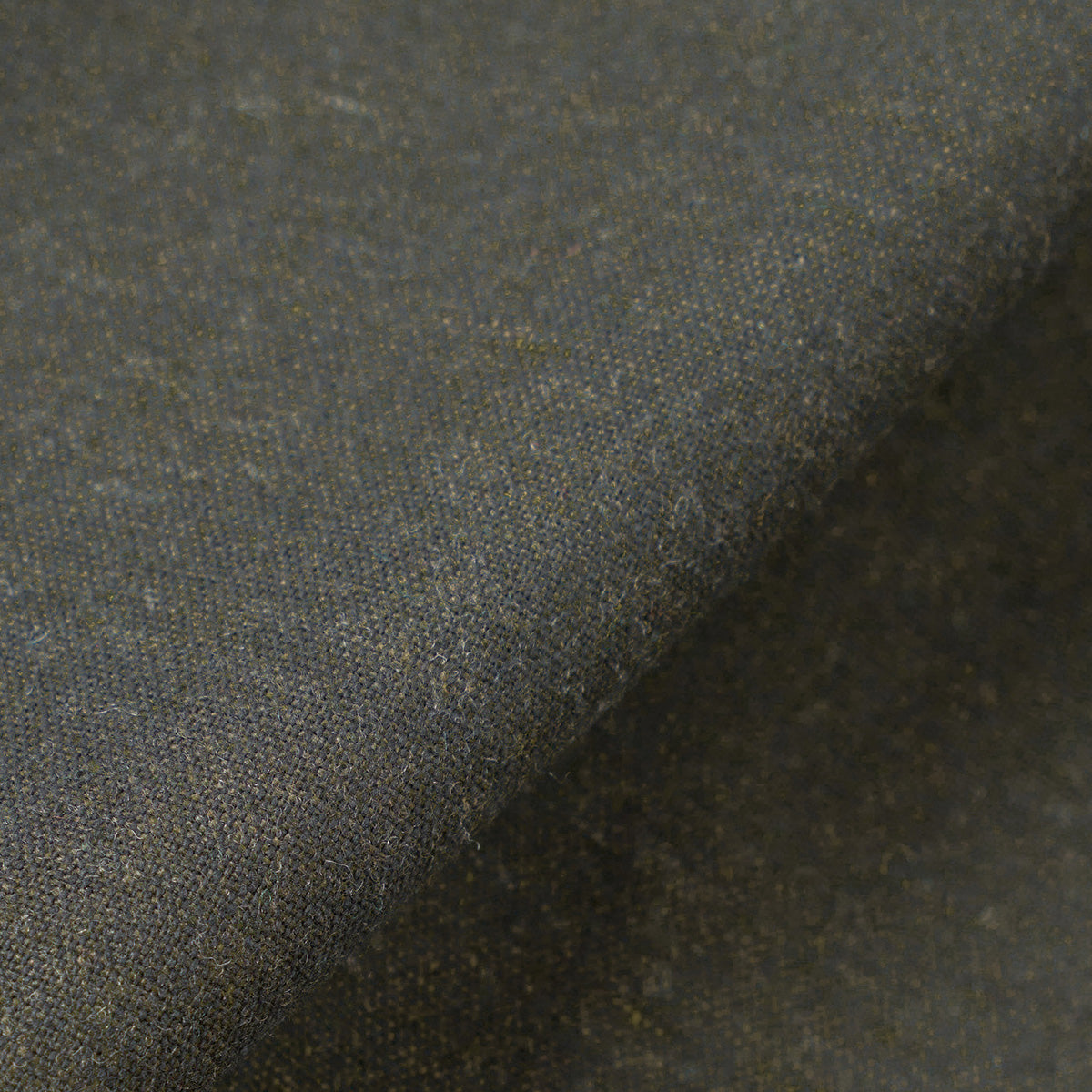 Two Button Jacket - Olive Recycled Italian Tweed