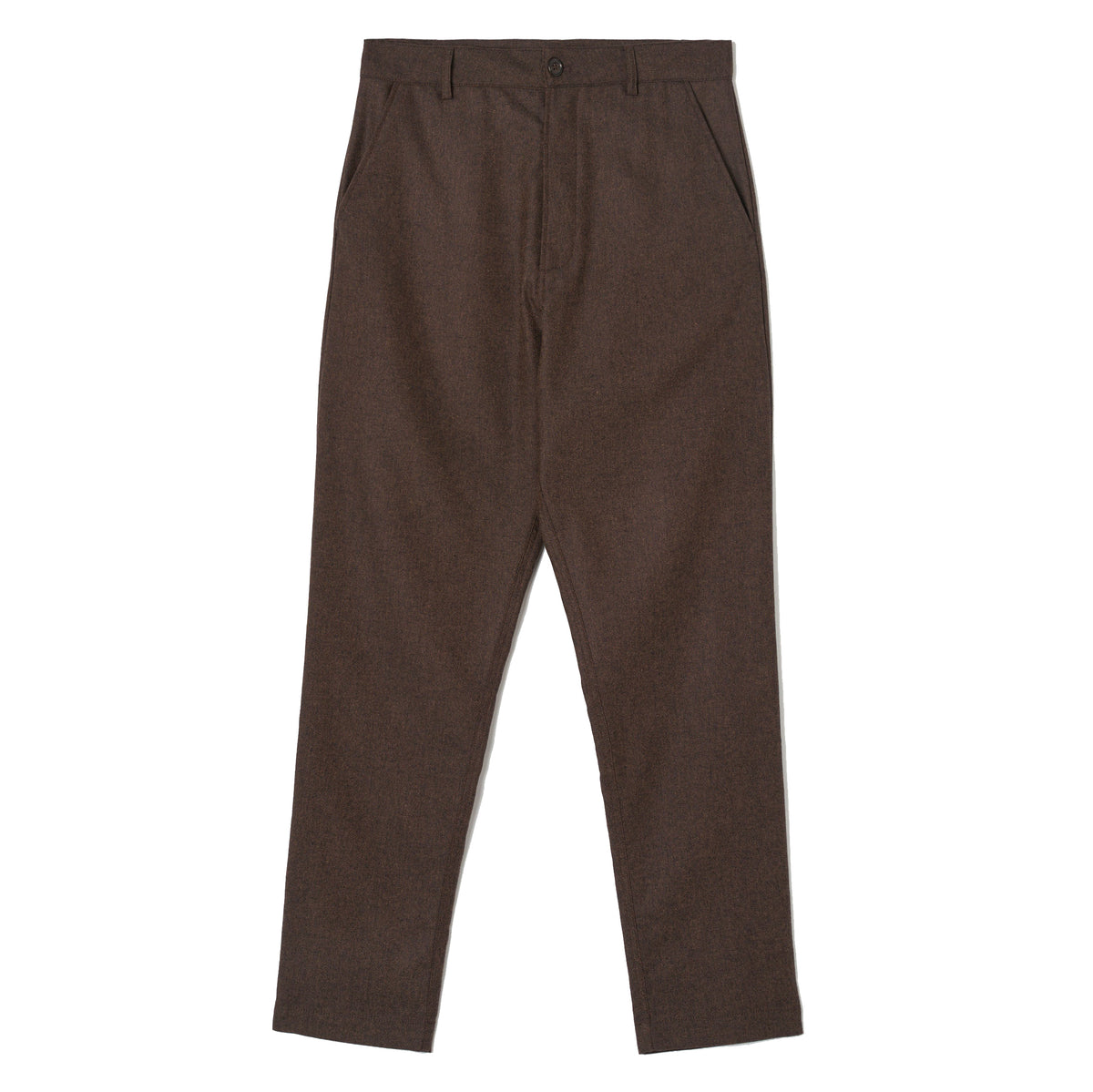Military Chino - Brown Recycled Italian Tweed