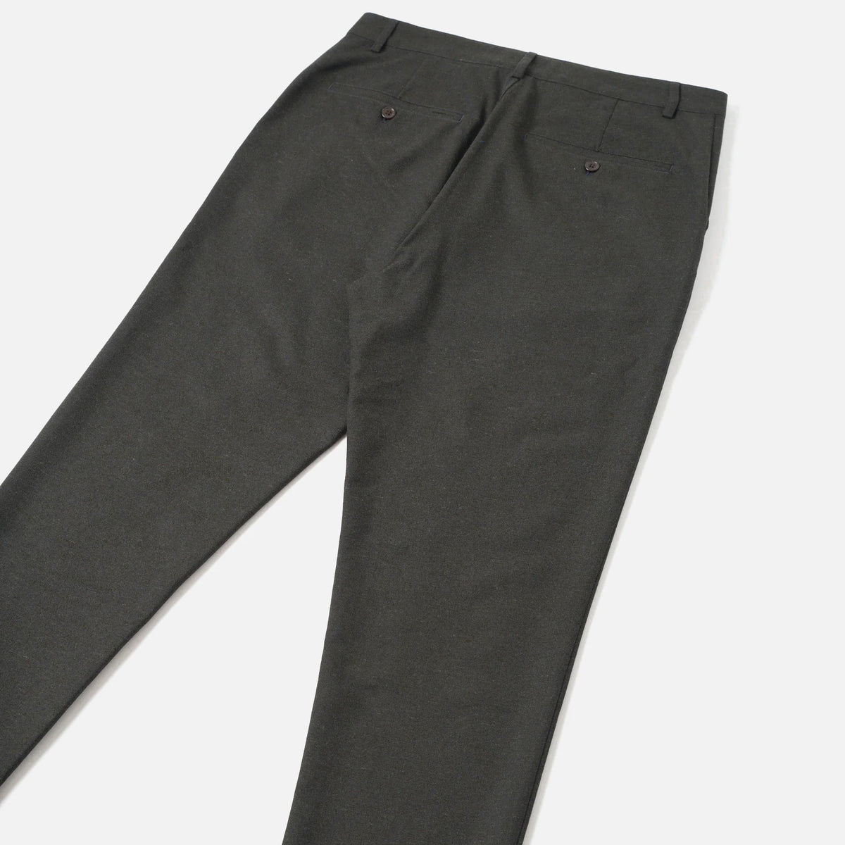 Military Chino - Olive Recycled Italian Tweed