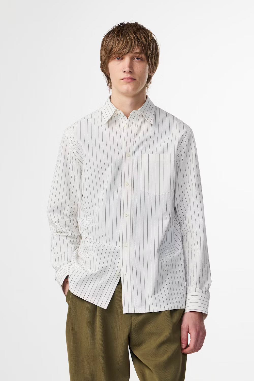 Colby Shirt - Black Stripe