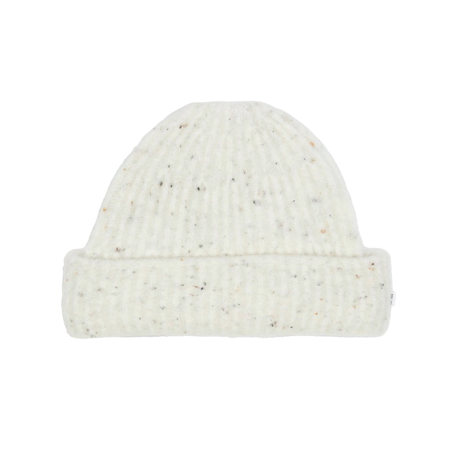 Rib Alpaca Blend Hat - Ivory