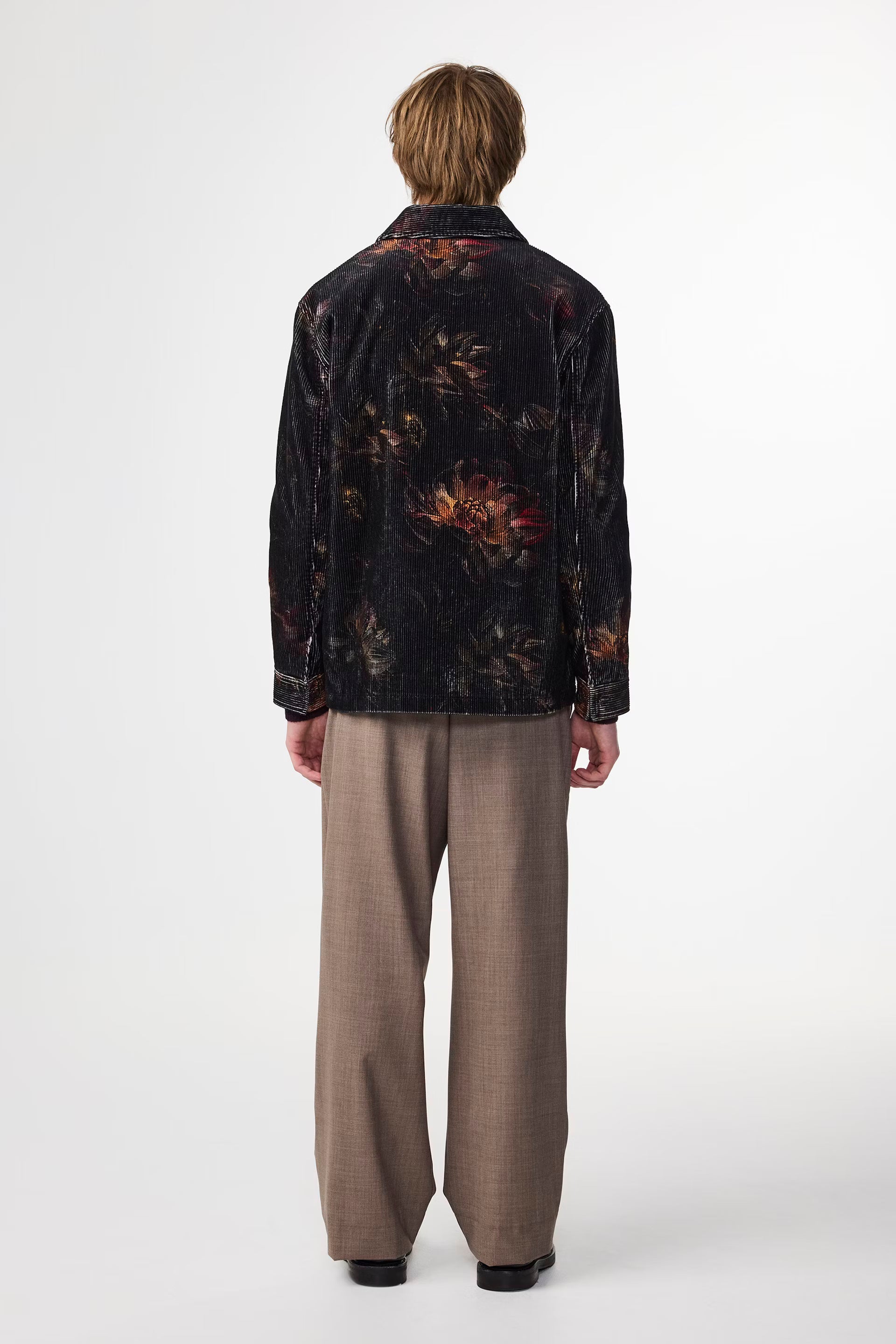 Blaze Cord Overshirt - Multi Colour Print