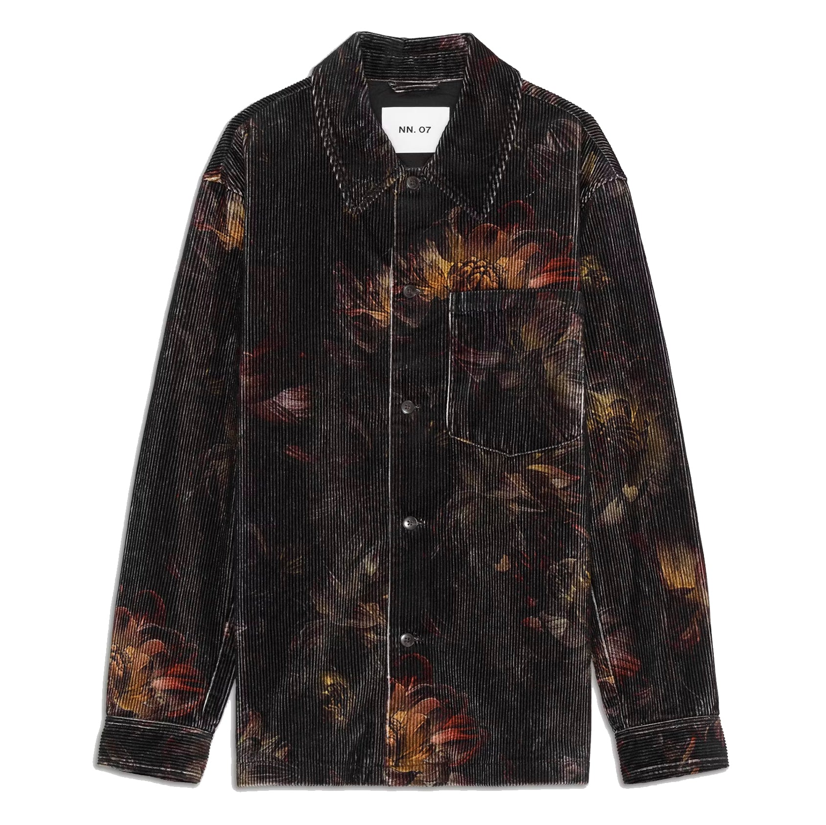Blaze Cord Overshirt - Multi Colour Print
