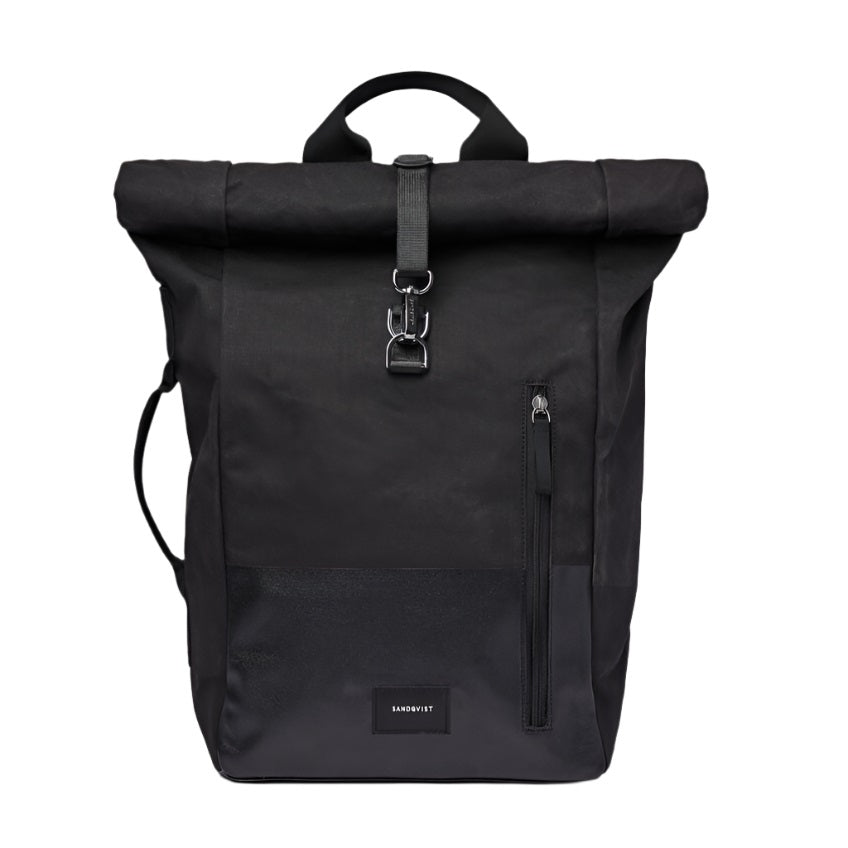 Dante Vegan Backpack - Black with Coating