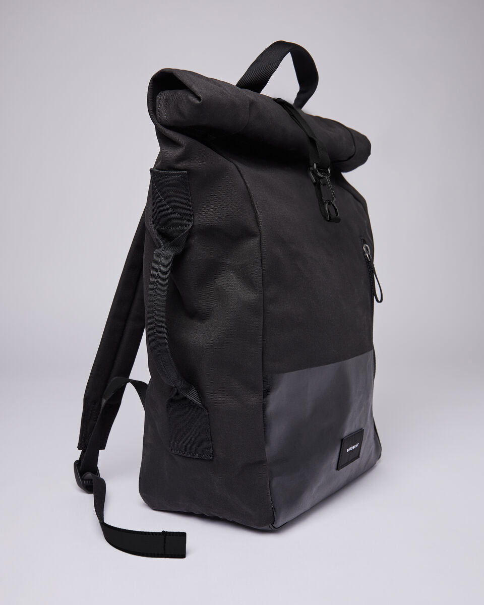 Dante Vegan Backpack - Black with Coating