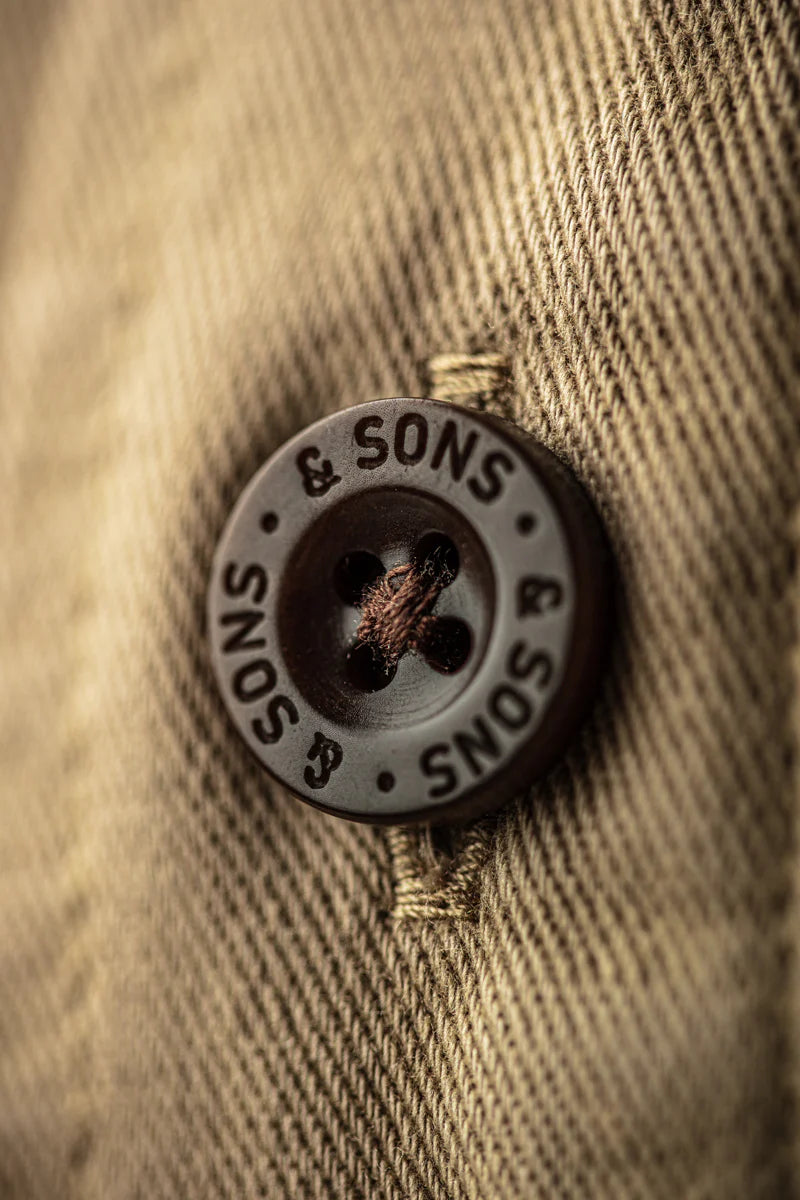 Livingstone Twill Shirt - Khaki