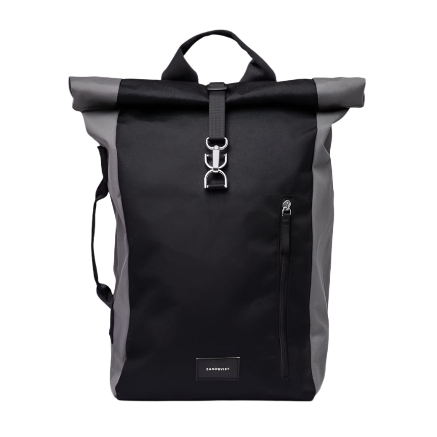 Dante Vegan Backpack - Multi Black/Grey