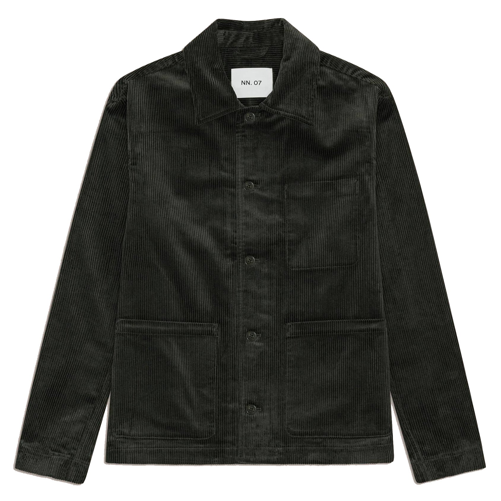Morgan Cord Overshirt - Dark Army