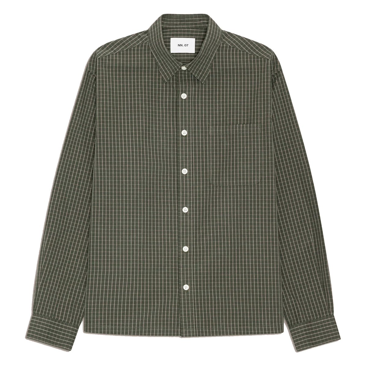 Deon Checkered Shirt - Green Check