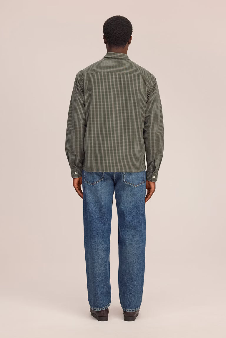 Deon Checkered Shirt - Green Check