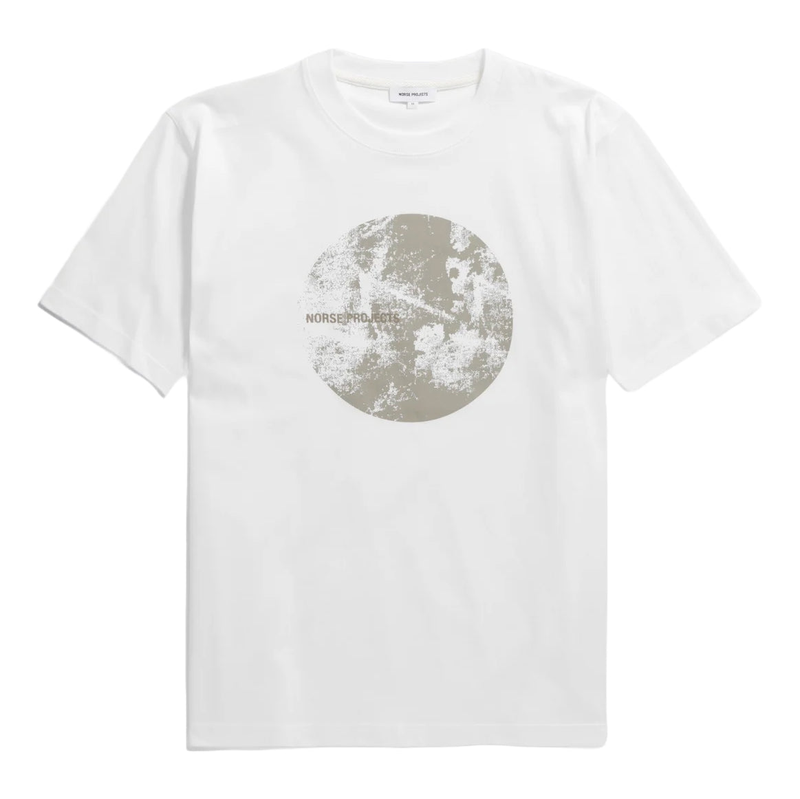 Johannes Circle Print T-Shirt - White