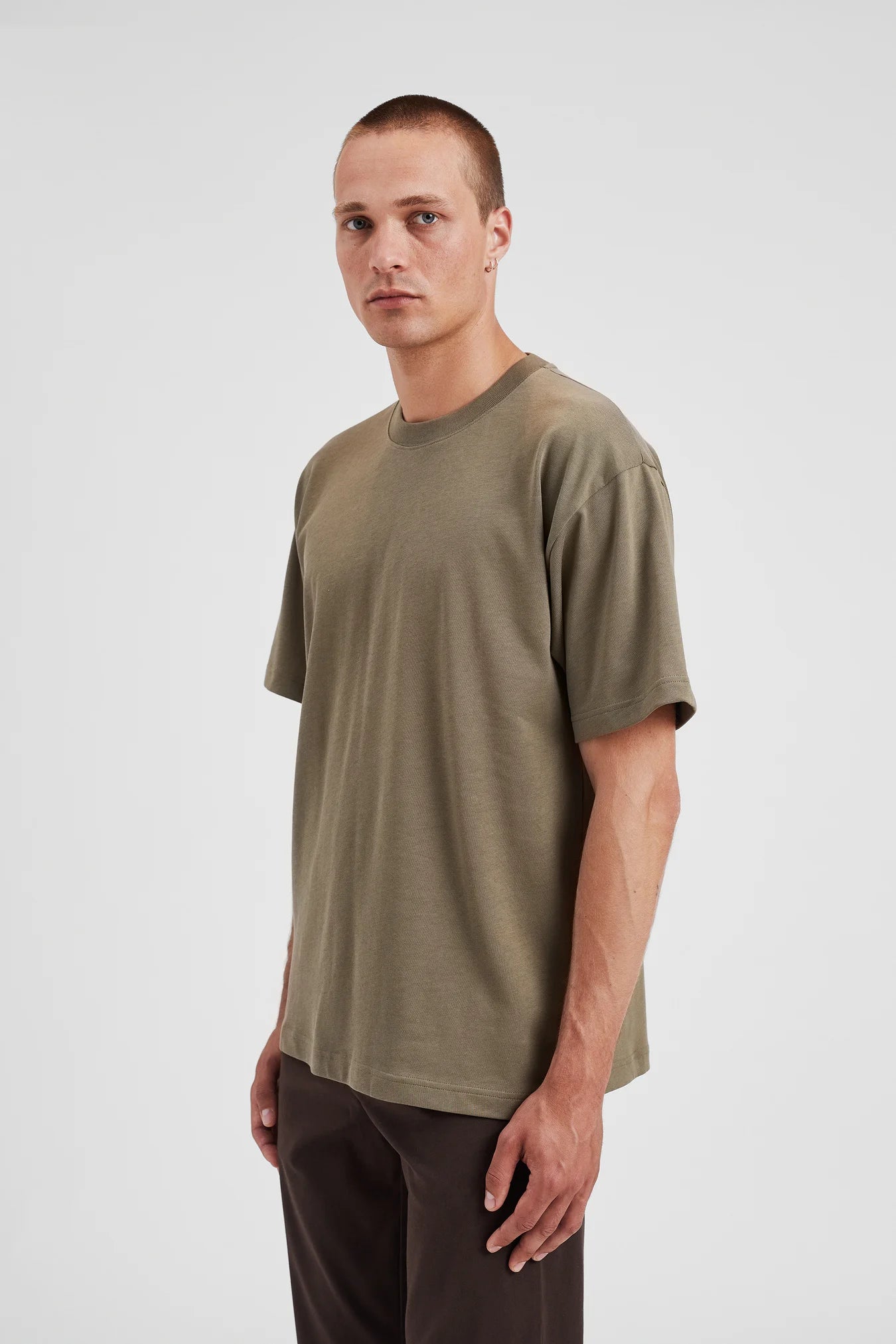 Norse Standard Heavy Loose T-Shirt - Sediment Green