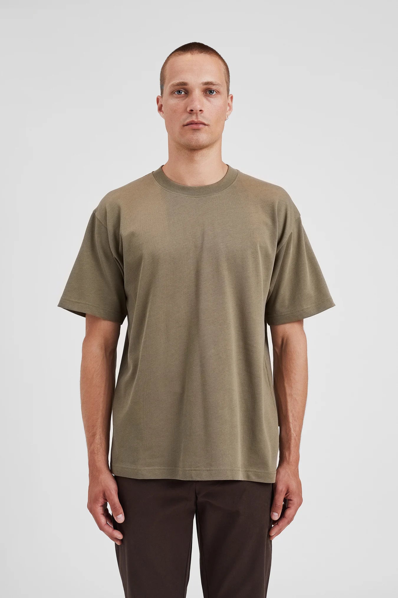 Norse Standard Heavy Loose T-Shirt - Sediment Green