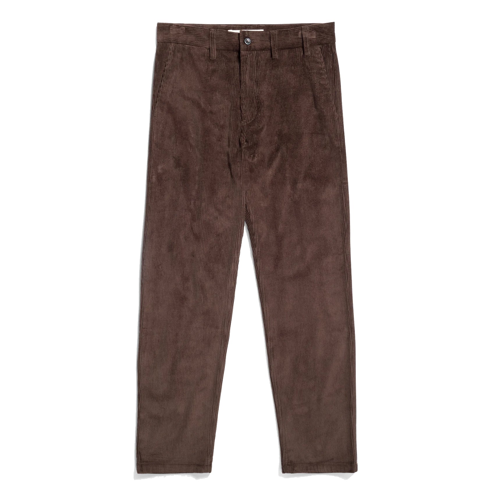 Aros Regular Wide Wale Cord Chino - Espresso