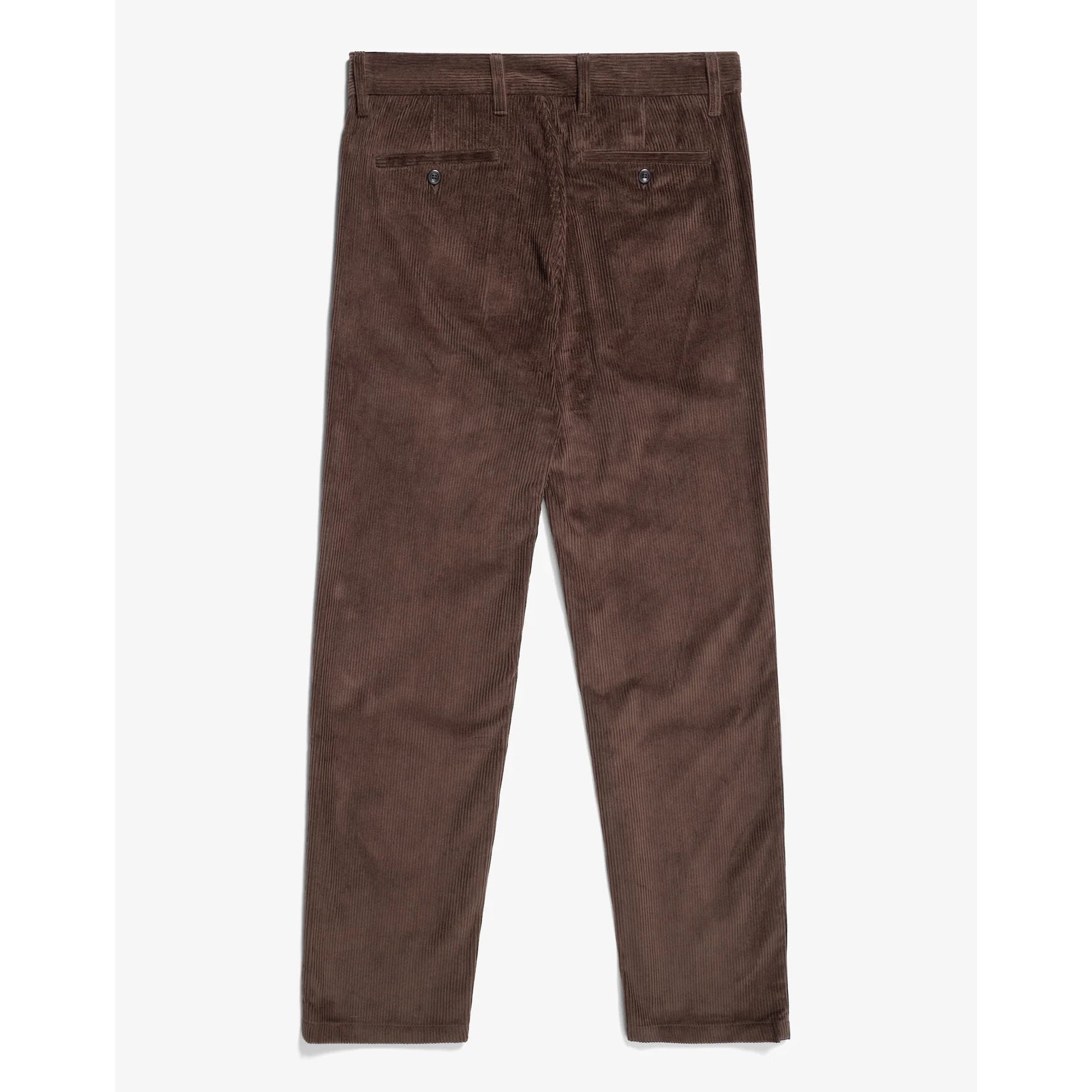 Aros Regular Wide Wale Cord Chino - Espresso