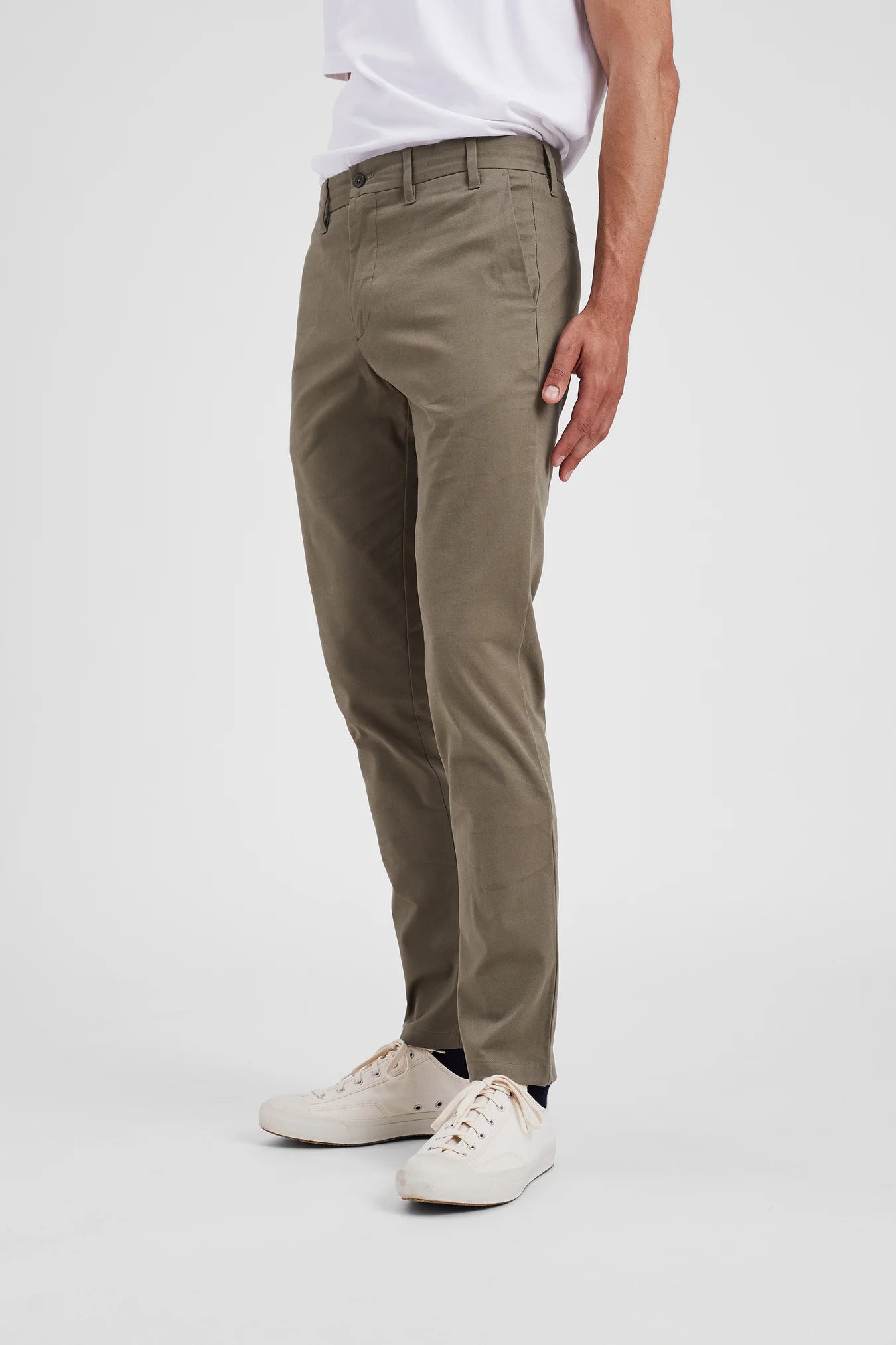 Norse Standard Slim Chino - Sediment Green