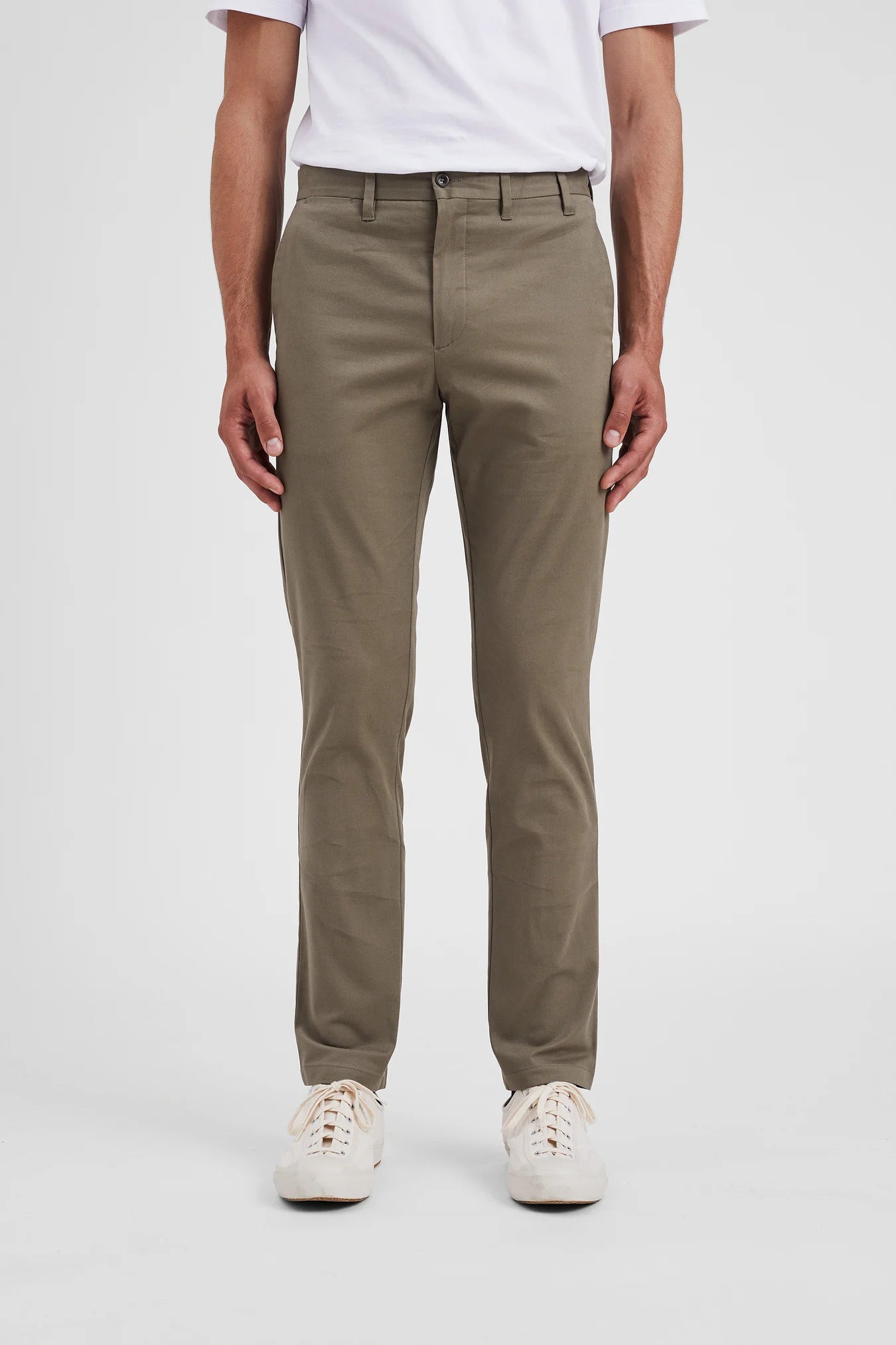 Norse Standard Slim Chino - Sediment Green