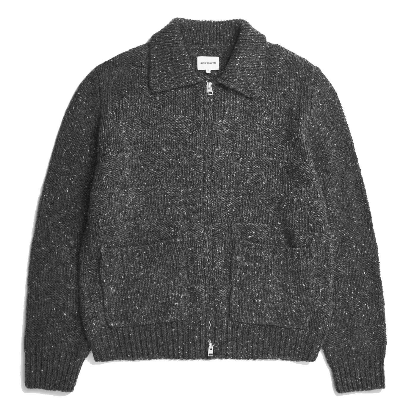 Erik Donegal Diamond Jacket - Charcoal Grey