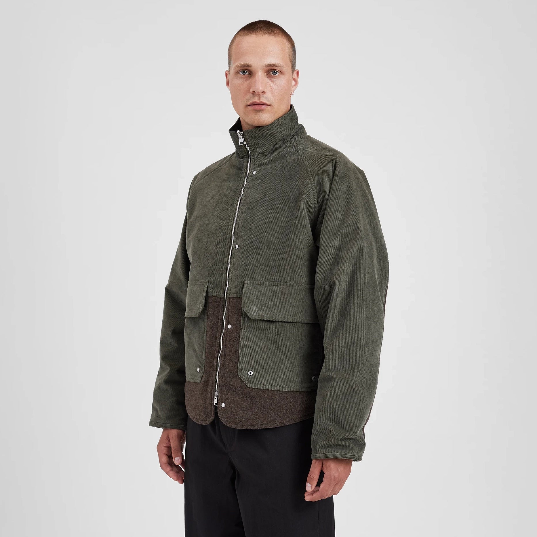 Hakon Solotex Corduroy Jacket - Ivy Green