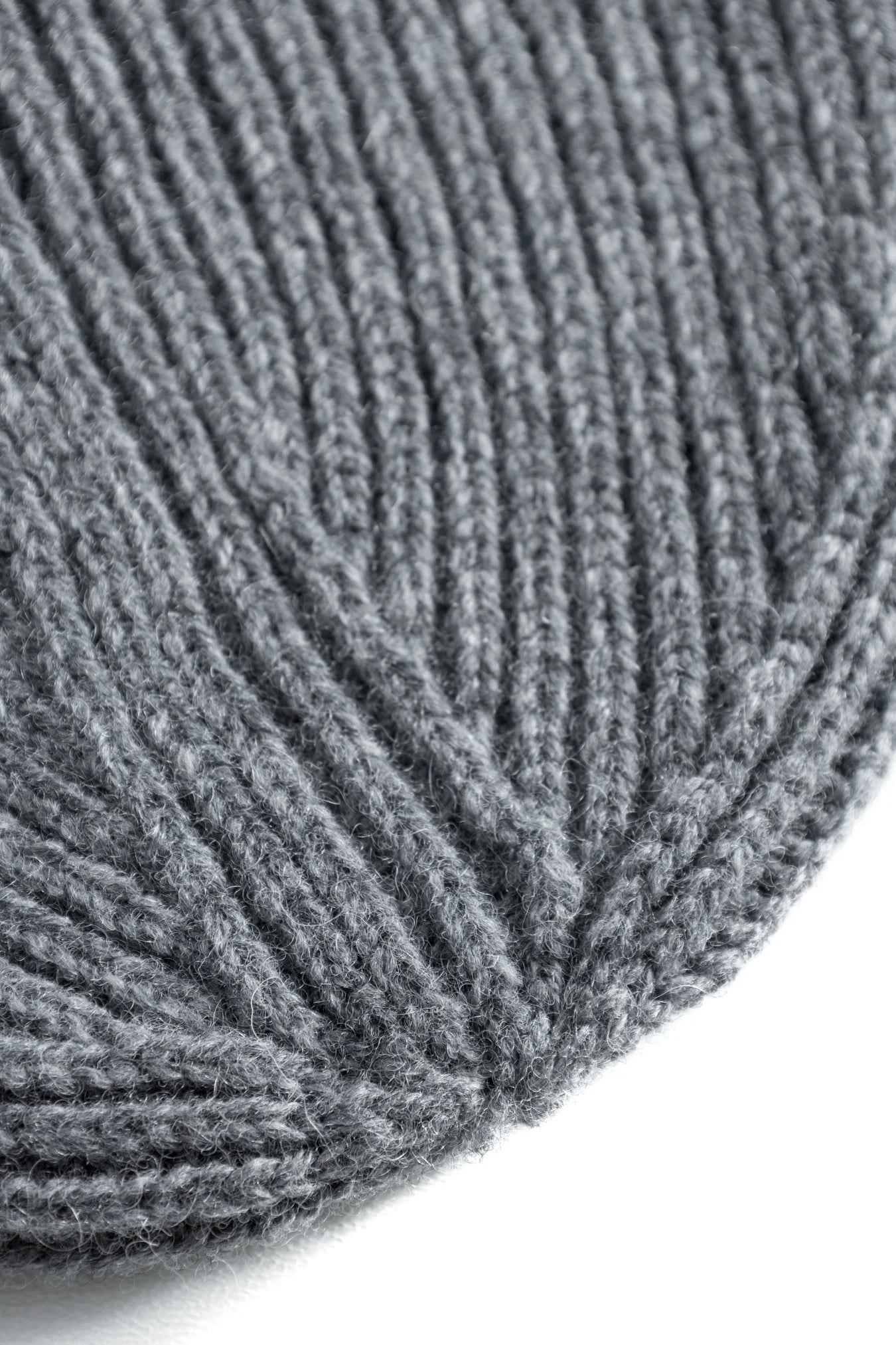 Norse Standard Merino Lambswool Beanie - Grey Melange