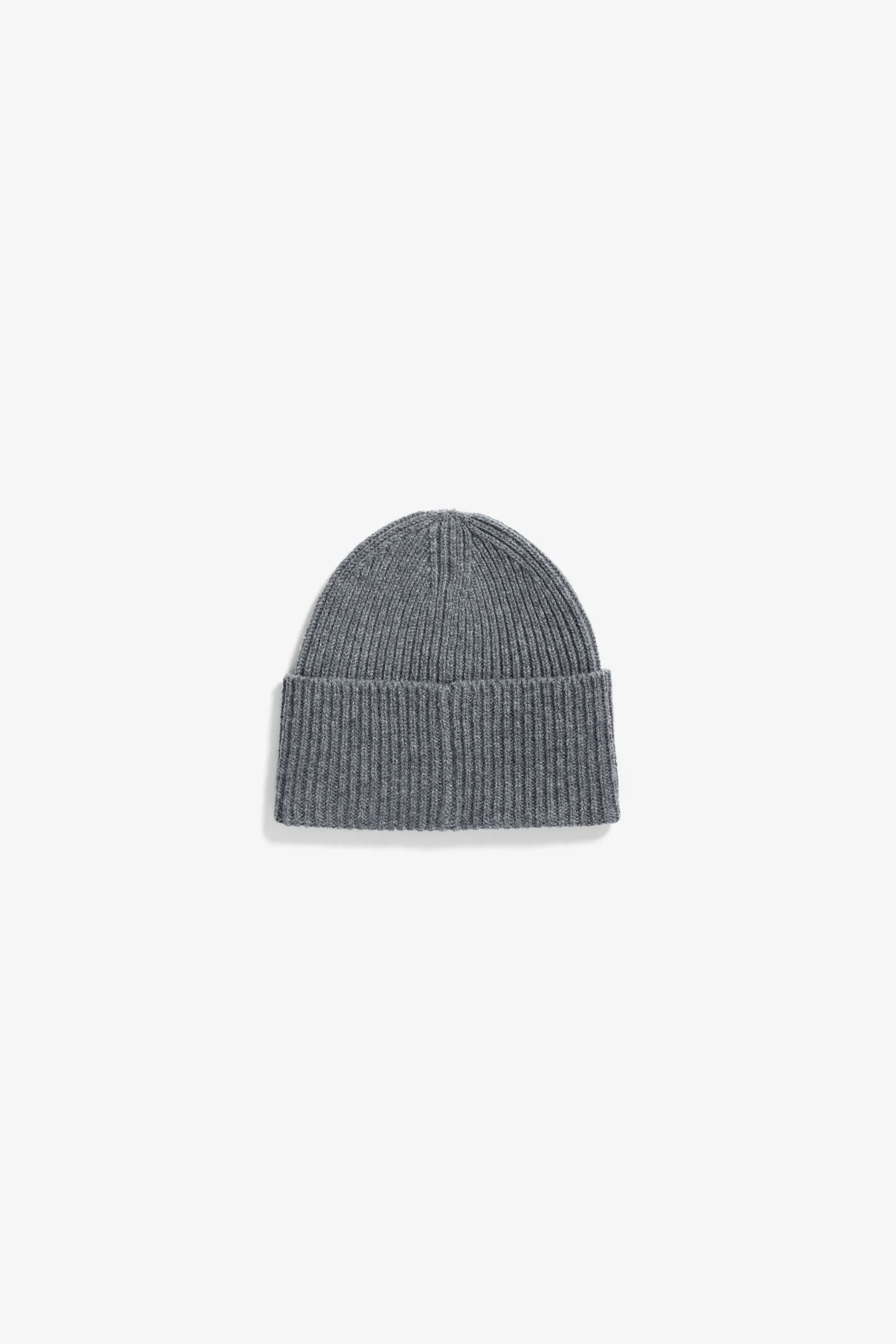 Norse Standard Merino Lambswool Beanie - Grey Melange