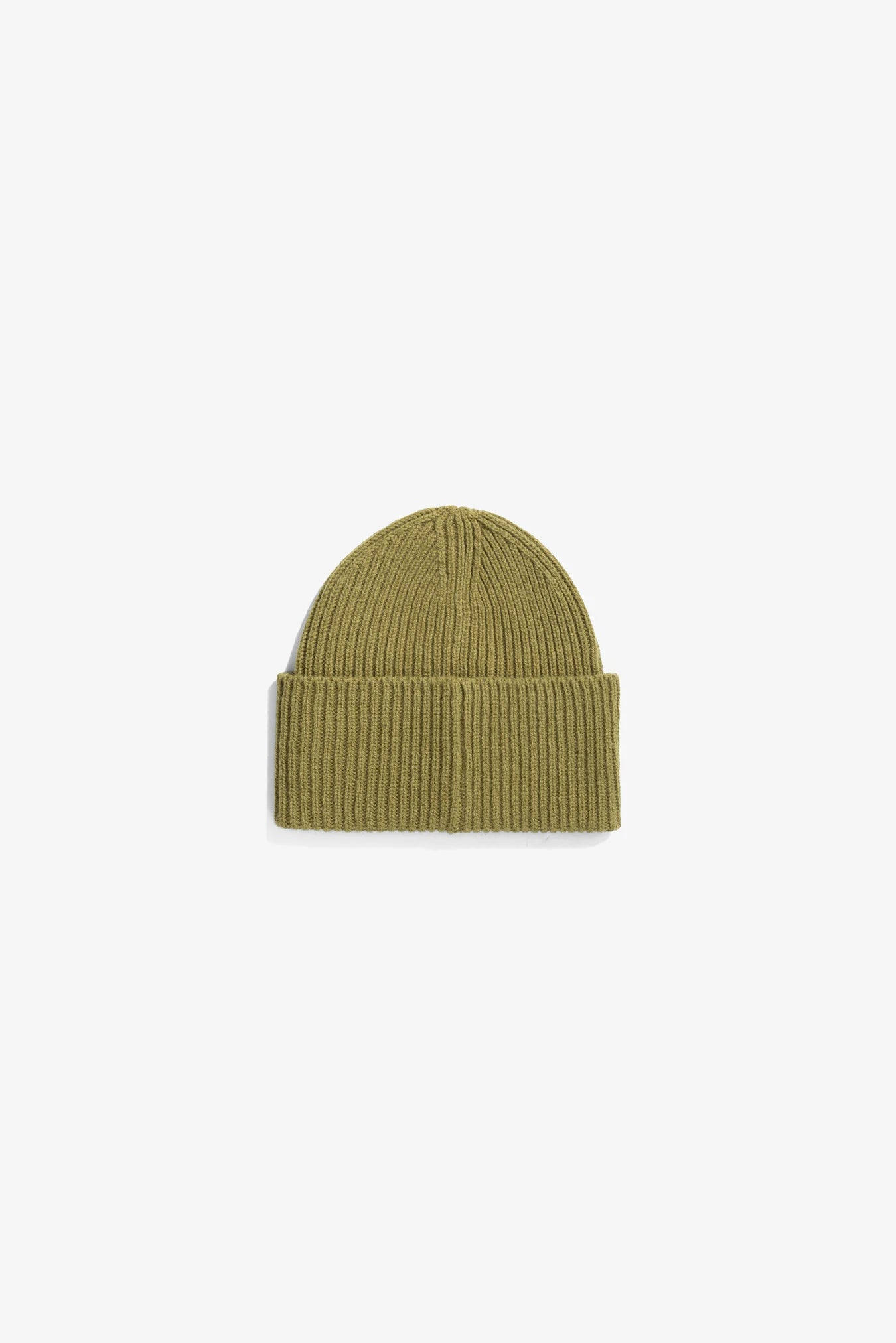 Norse Standard Merino Lambswool Beanie - Sitka Green