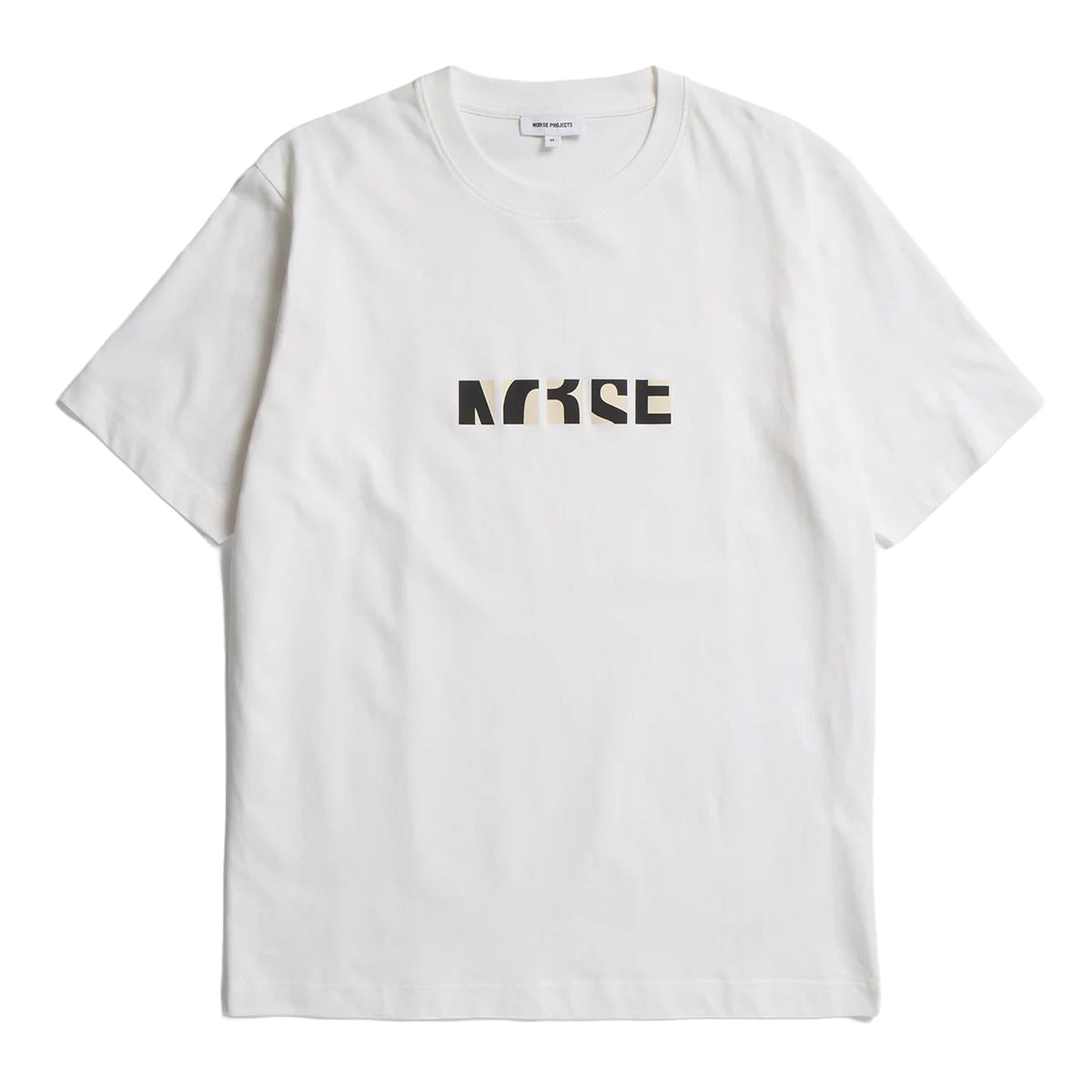 Johannes Organic NORSE Zoom Print T-shirt - White