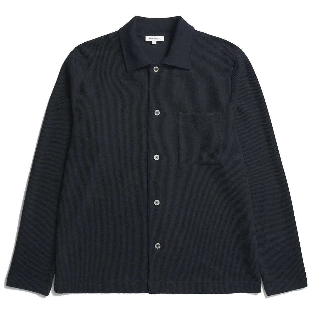 Jorn Double Face Overshirt - Dark Navy