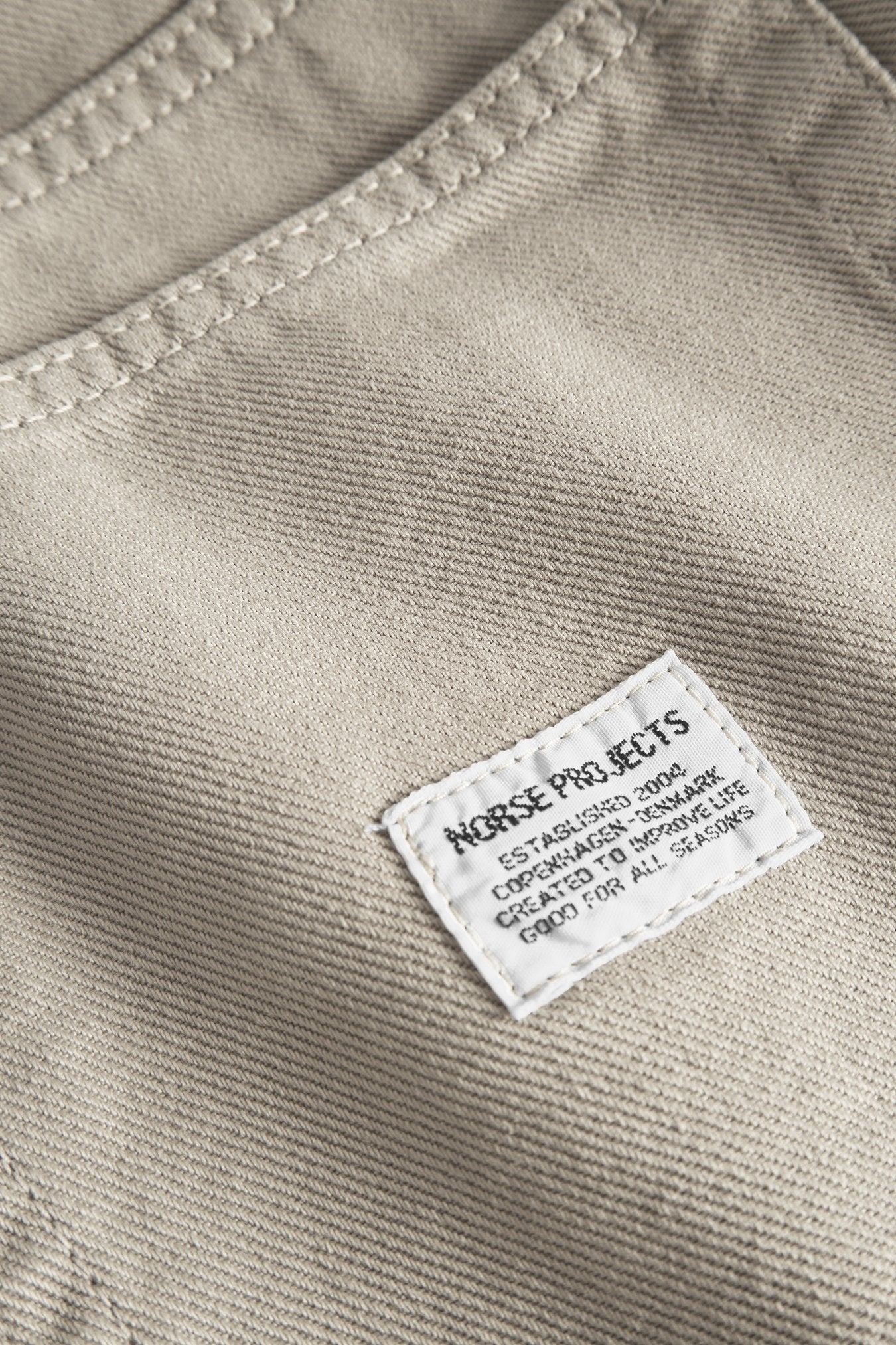 Mogens Relaxed 5 Pocket Heavy Twill - Clay