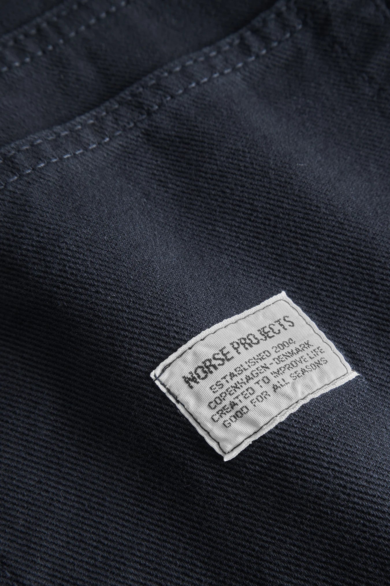 Mogens Relaxed 5 Pocket Heavy Twill - Dark Navy