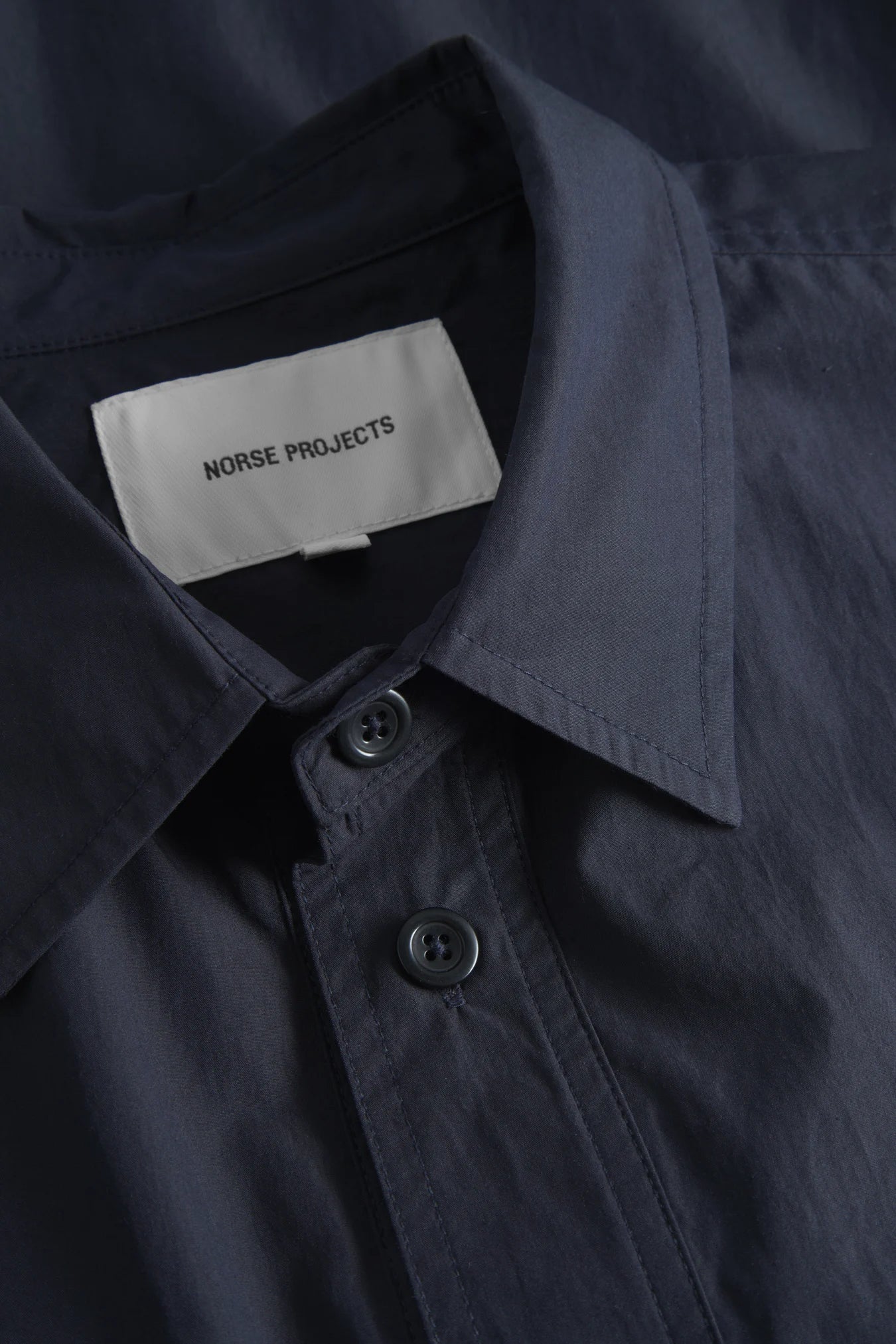 Silas Tech Poplin Shirt 2.0 - Dark Navy