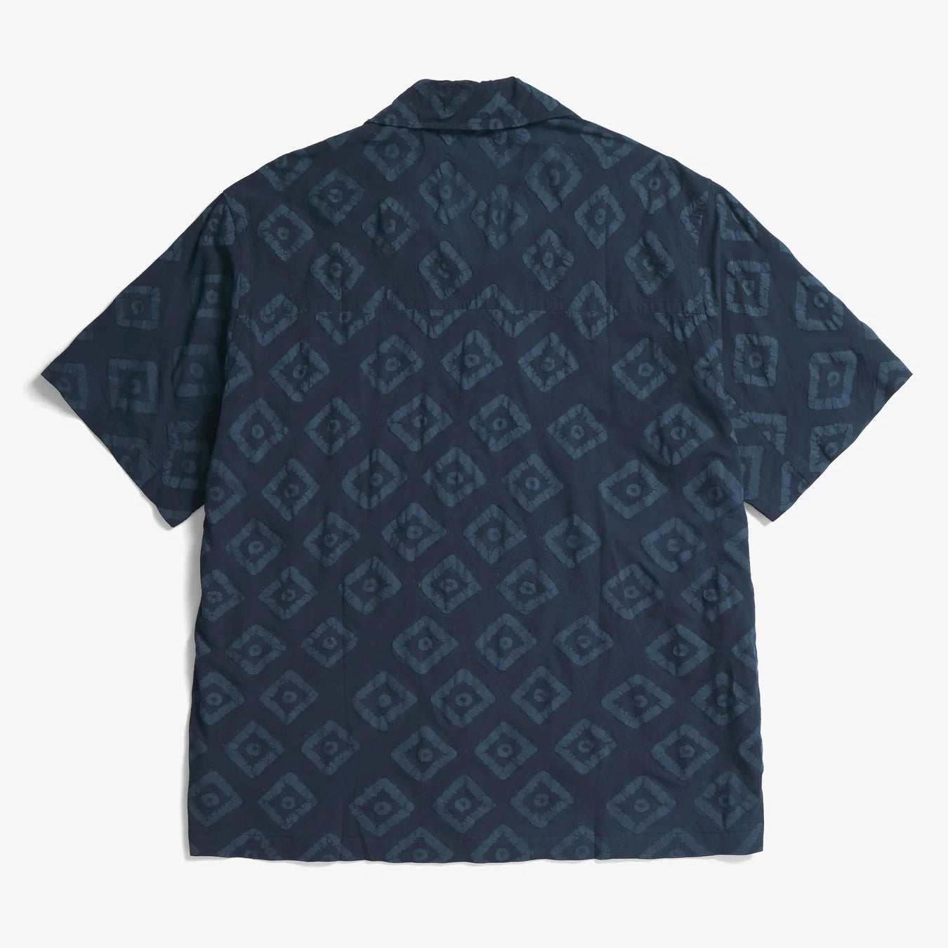 Mads Batik Shirt - Dark Navy