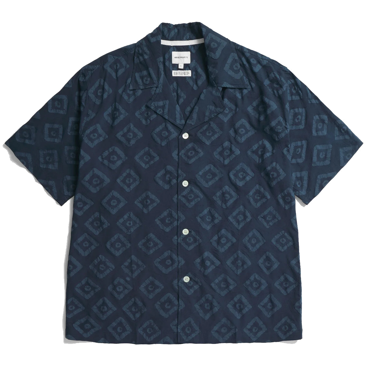 Mads Batik Shirt - Dark Navy