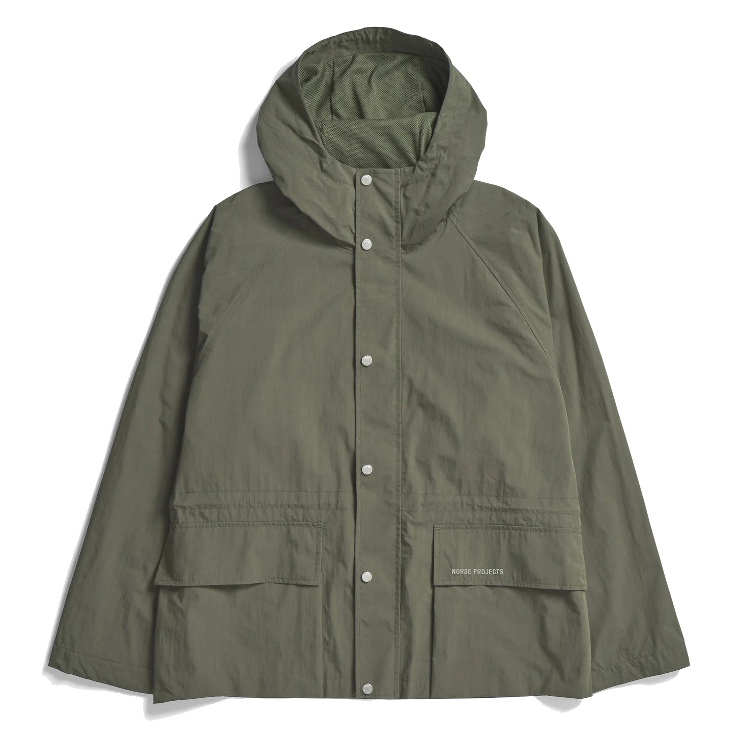 Herluf Tech Poplin Jacket - Ivy Green