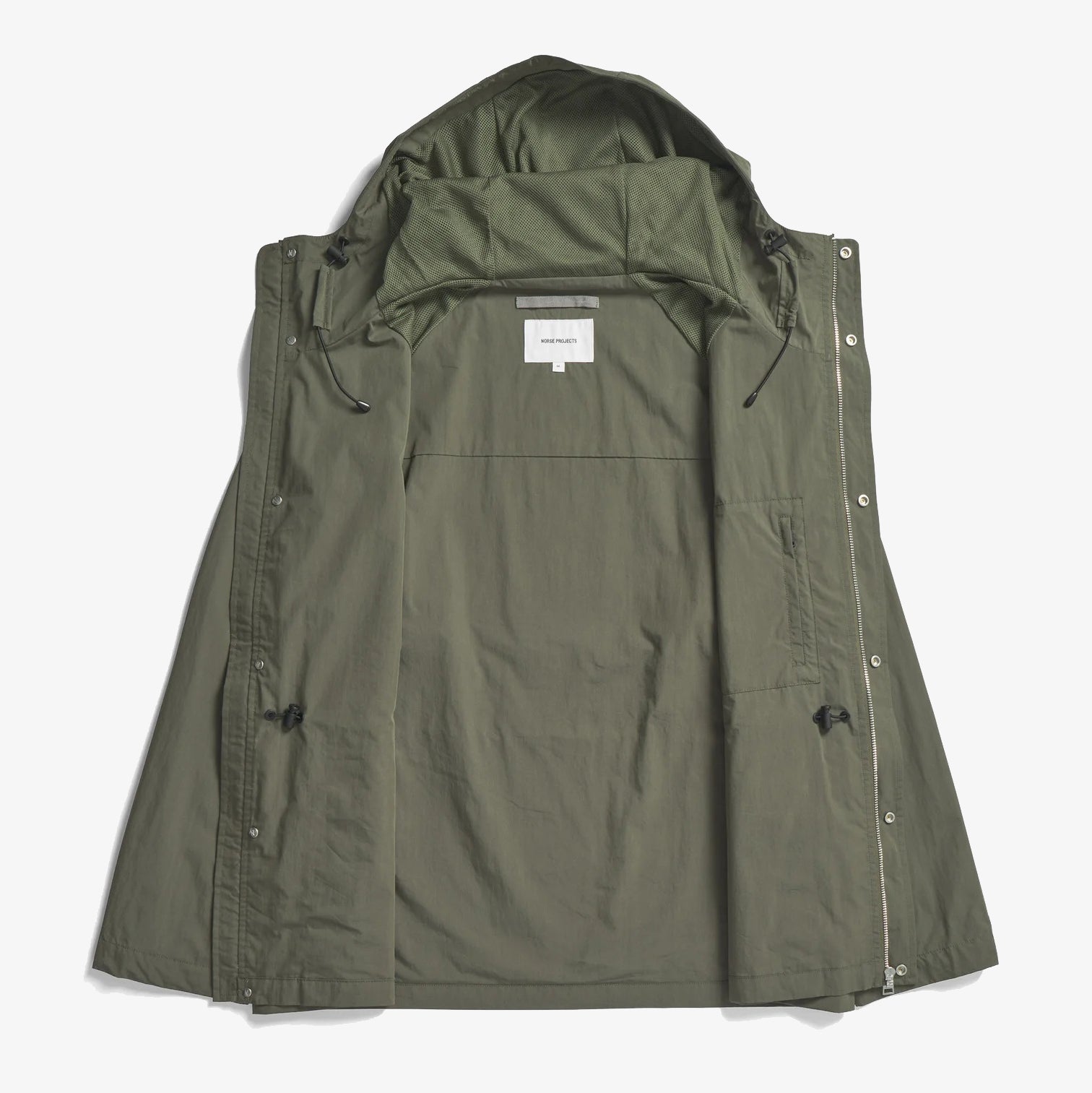 Herluf Tech Poplin Jacket - Ivy Green