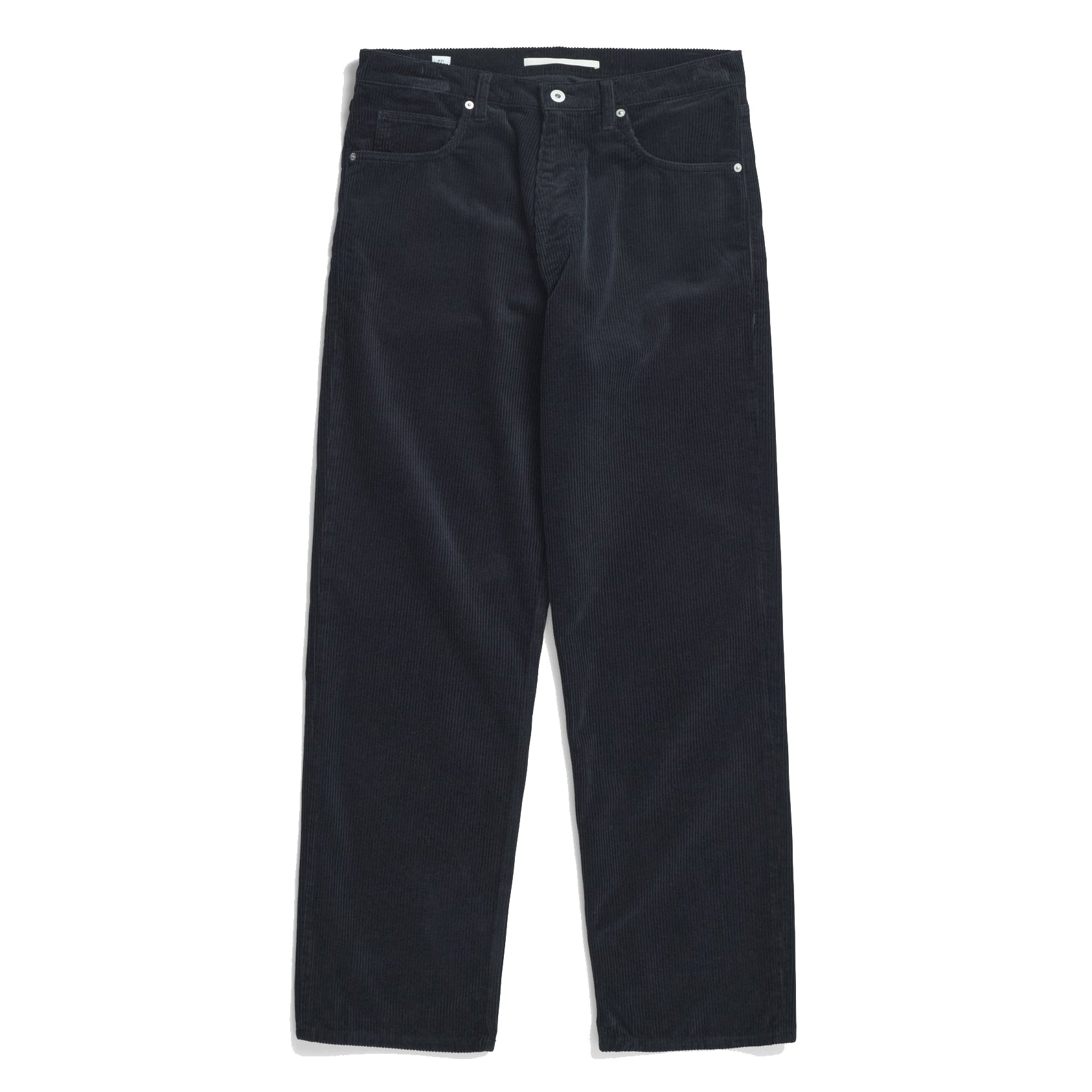 Mogens Relaxed 5 Pocket Wide Wale Corduroy - Dark Navy