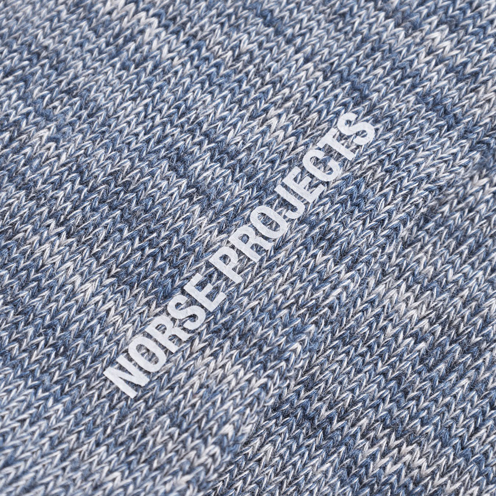 Bjarki Heavy Cotton Twist Sock - Estate Blue