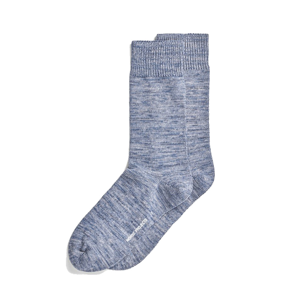 Bjarki Heavy Cotton Twist Sock - Estate Blue