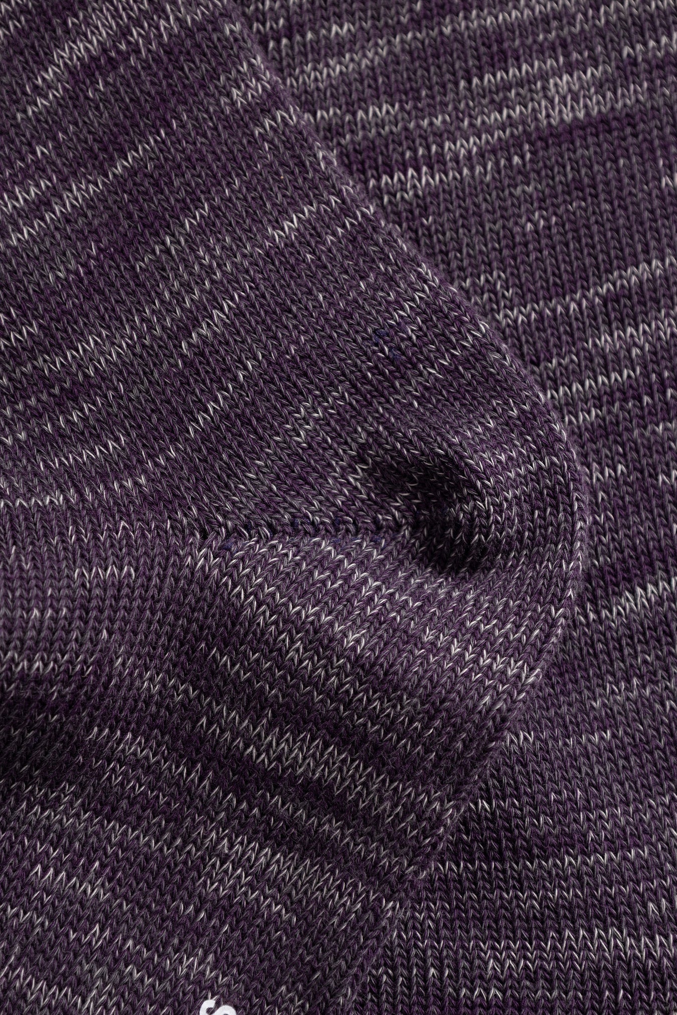 Bykle Heavy Cotton Twist Sock - Vintage Violet