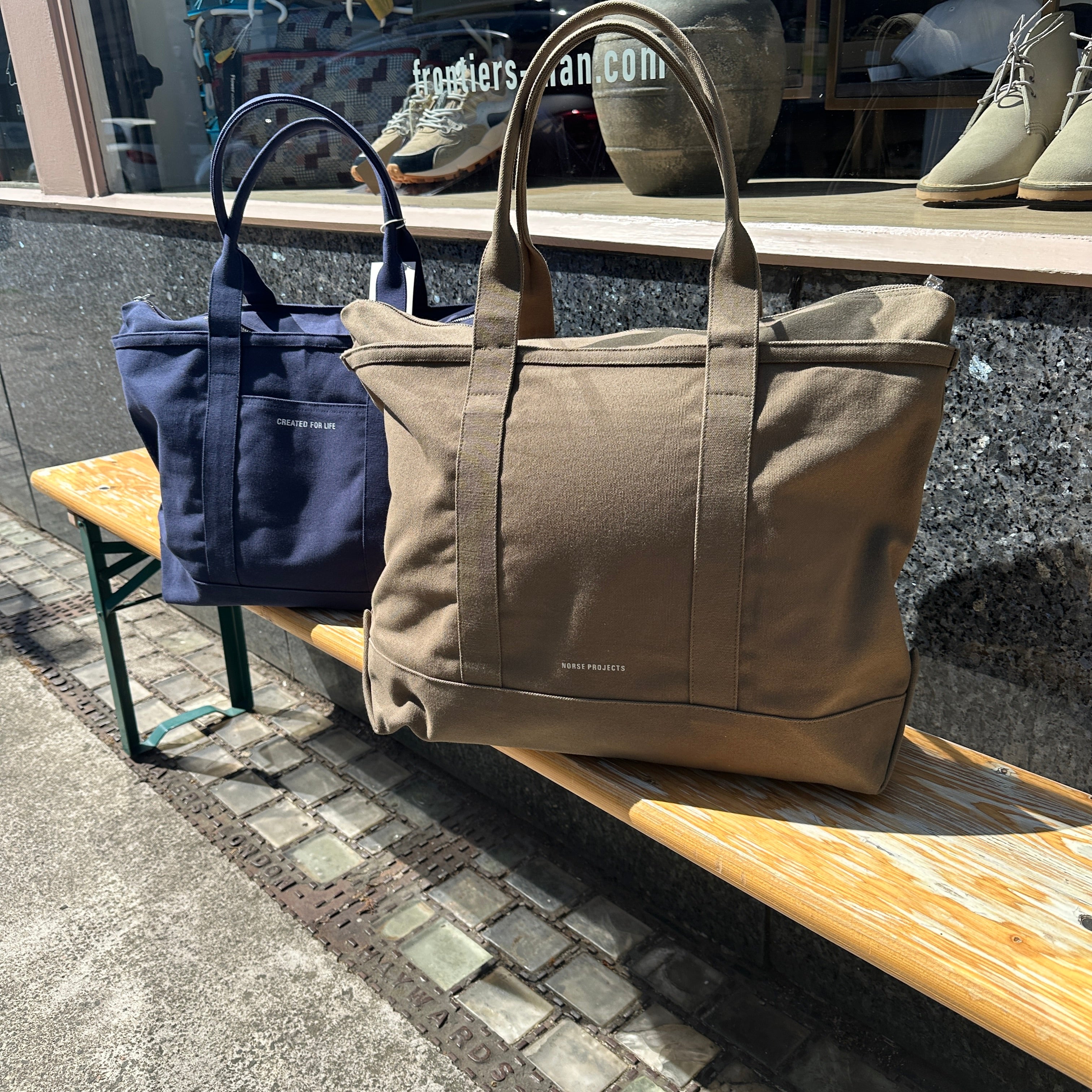 Stefan Cotton Canvas Bag - Duck