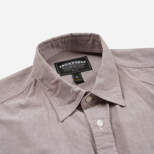 1920s Oxford Work Shirt - Brown