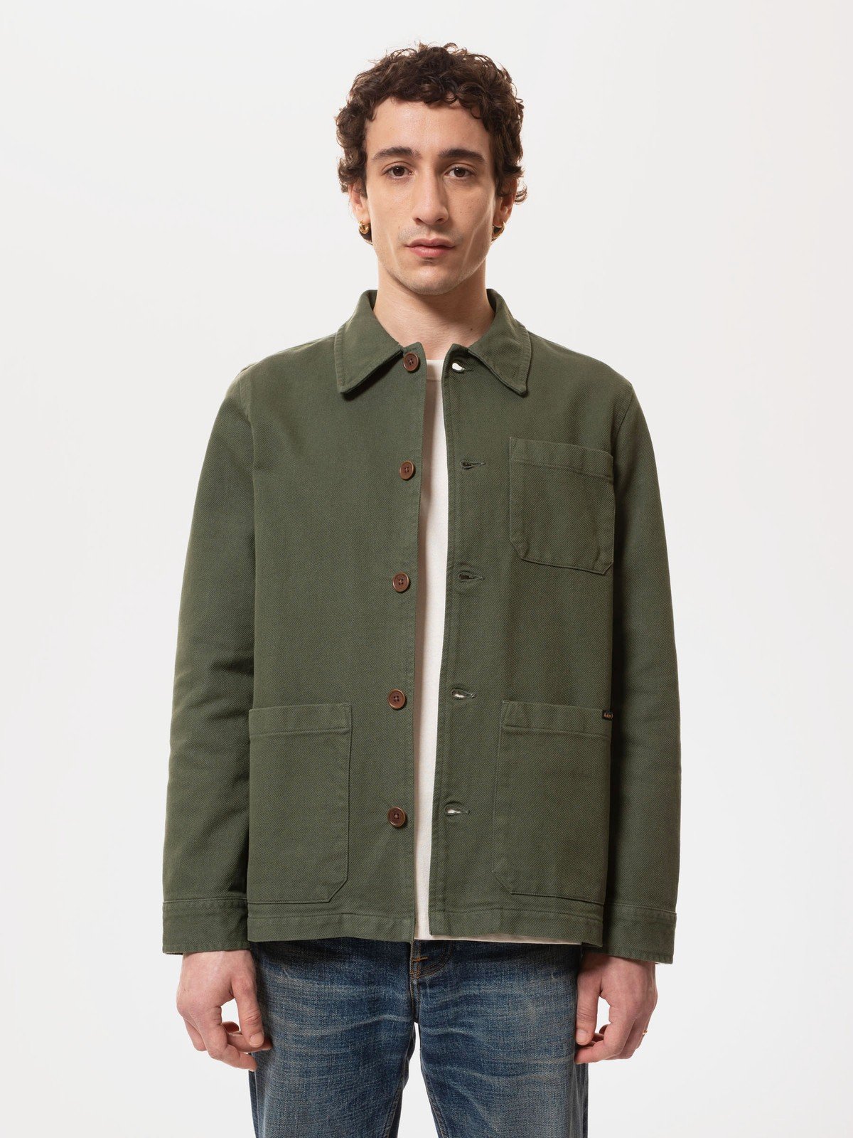 Barney Worker Jacket - Olive