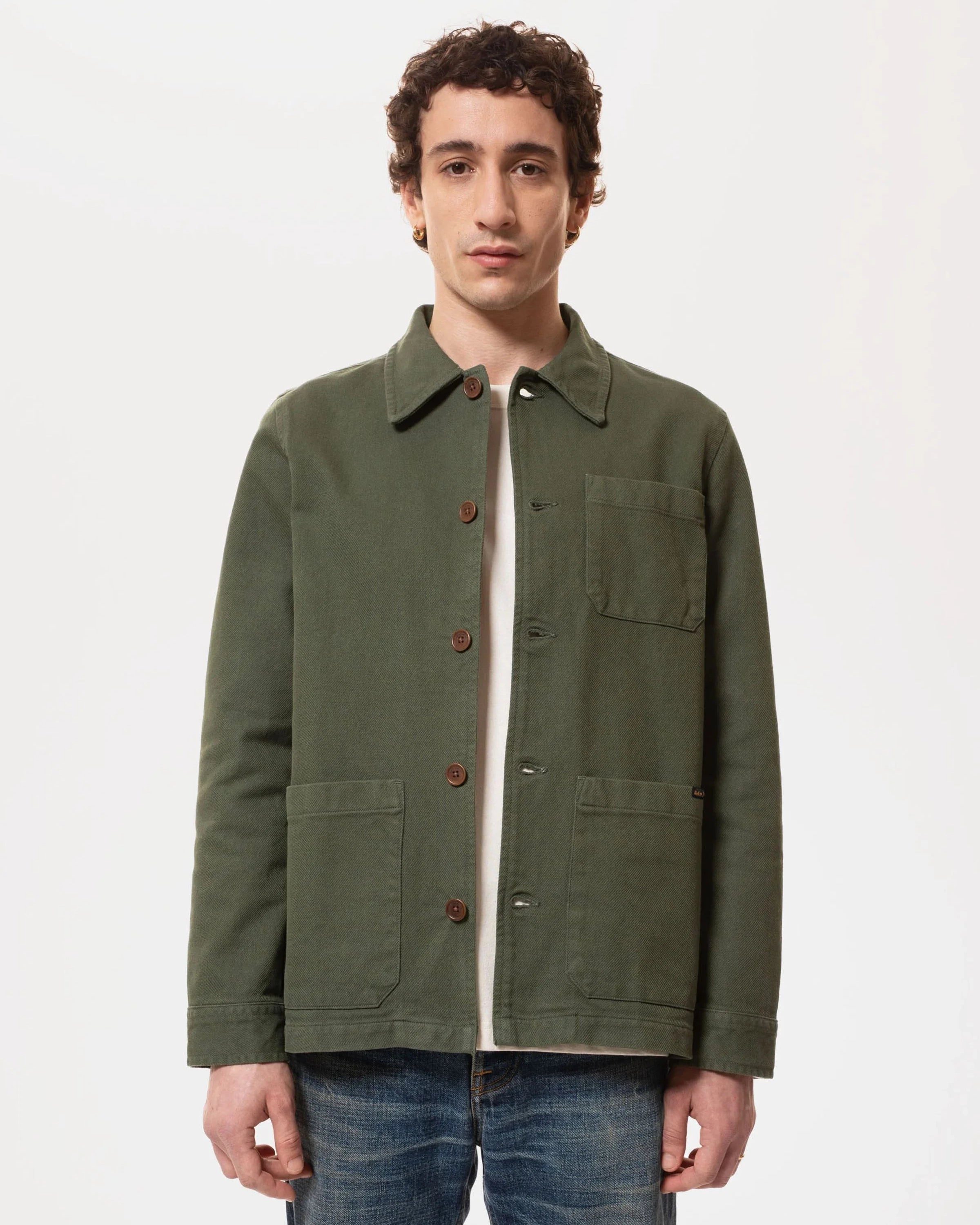 Barney Worker Jacket - Olive