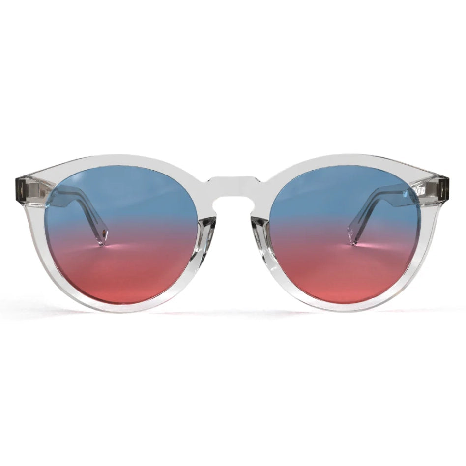 Bailey Grey Crystal Sunglasses & Boulevard Lens