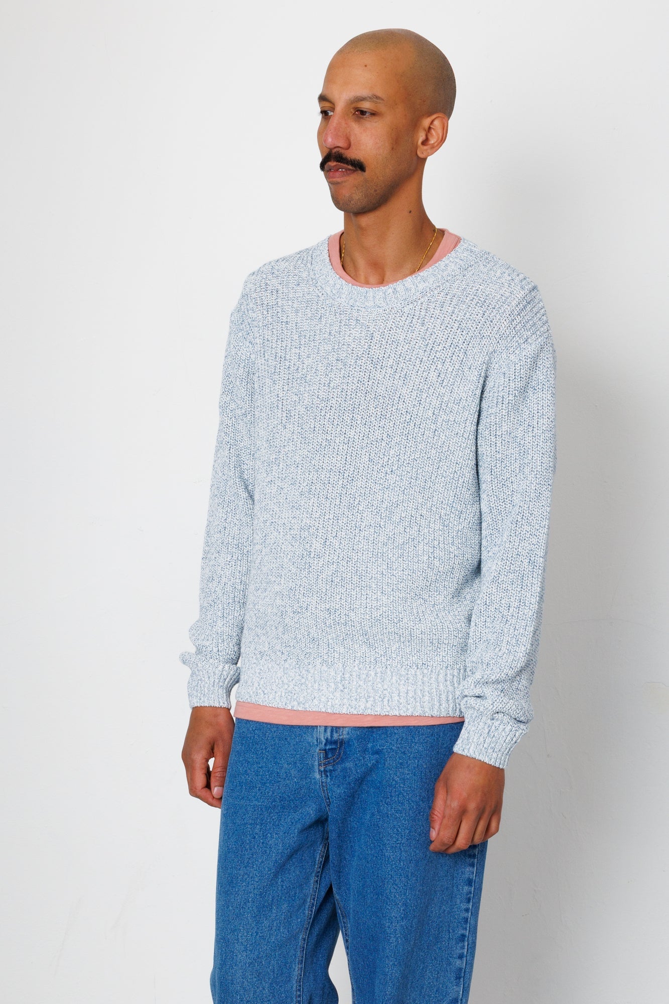 Chain Crew - Light Blue Melange