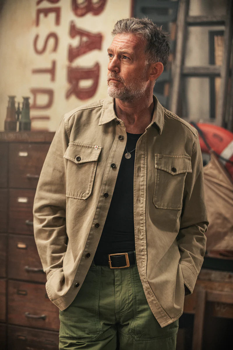 Livingstone Twill Shirt - Khaki