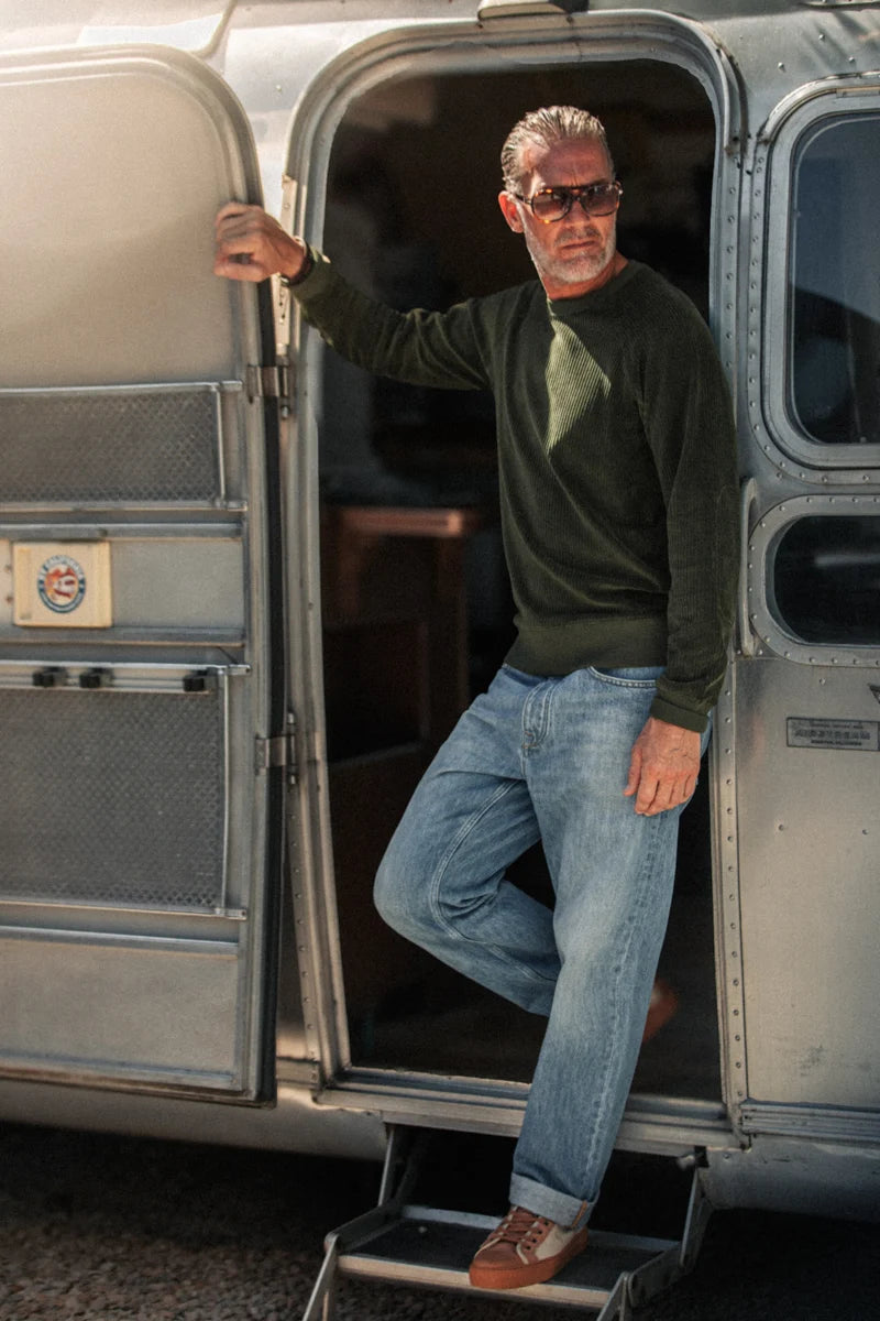 Masset Corduroy Sweatshirt - Green