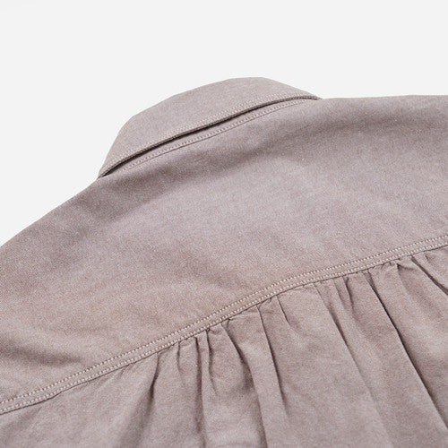 1920s Oxford Work Shirt - Brown